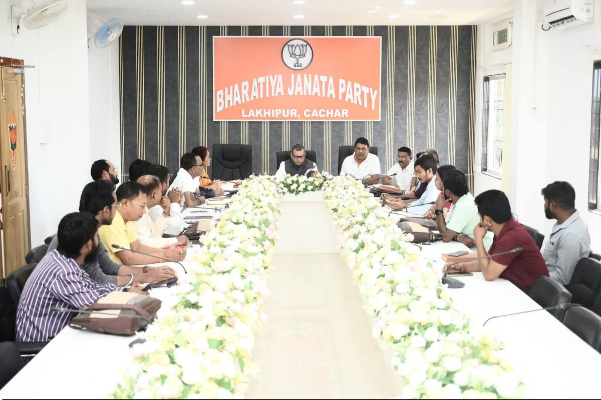 Kaushik Rai Attends First Meeting of Lakhipur Election Management Committee krctimes.com/news/kaushik-r…