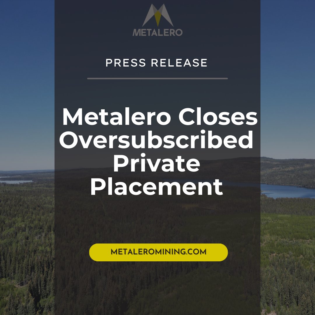 MetaleroMining's tweet photo. Metalero has officially closed its financing, bringing in fresh capital to advance its exploration plans.

The company is positioning itself for continued progress across its mineral properties. Read the full press release here: https://t.co/qpUNOgNRdw

#MLO #BensonProject https://t.co/7aYdUXkx0S
