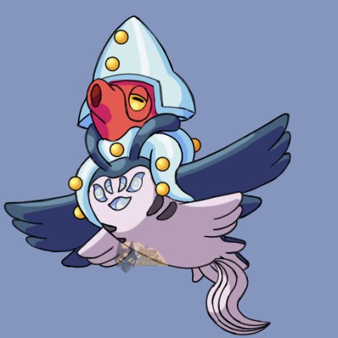 MoonHowler14's tweet photo. Mega Mantine, tipos Agua-Volador.

Habilidad MegaDisparador.

"Mantine y Octillery se fortalecen para apoyarse mutuamente en una simbiosis perfecta".

Hechos para los fangames de @PkmnAmatista @OriginPlatinum

#Pokemon #Fakemon #MoonHowler #Mantine https://t.co/jFeWSUj0wM