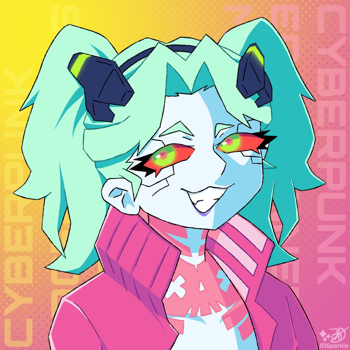 JD_Sparkle_'s tweet photo. Rebecca🩷💙- Cyberpunk edgerunners Madness
#CyberpunkEdgerunners #edgerunners #rebeccacyberpunk https://t.co/nngInwWeyB