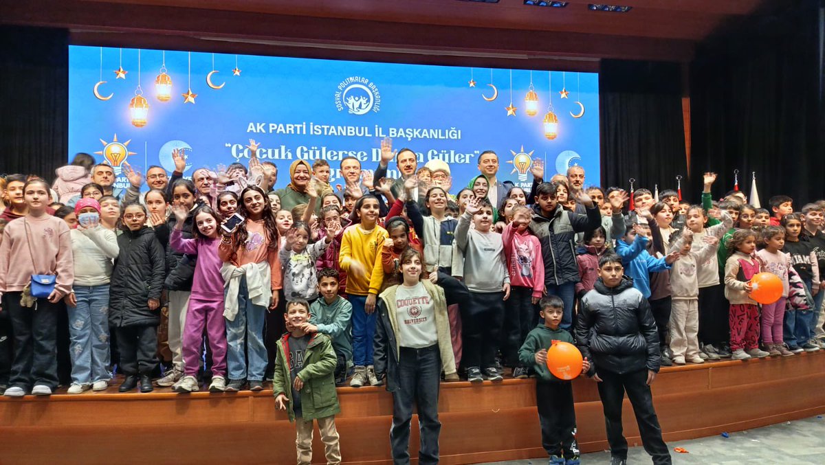 Genel Başkan Yardımcımız ve Sosyal Politikalar Başkanımız Sayın <a href="/drbetulsayan/">Dr.Betül Sayan Kaya 🇹🇷</a>’ın katılımlarıyla İl Başkanlığımızda gerçekleştirilen bu anlamlı programda;

Şişli AK Parti Kadın Kolları olarak çocuklarımızla birlikte yer aldık. Evlatlarımızın neşesine ortak olduk.