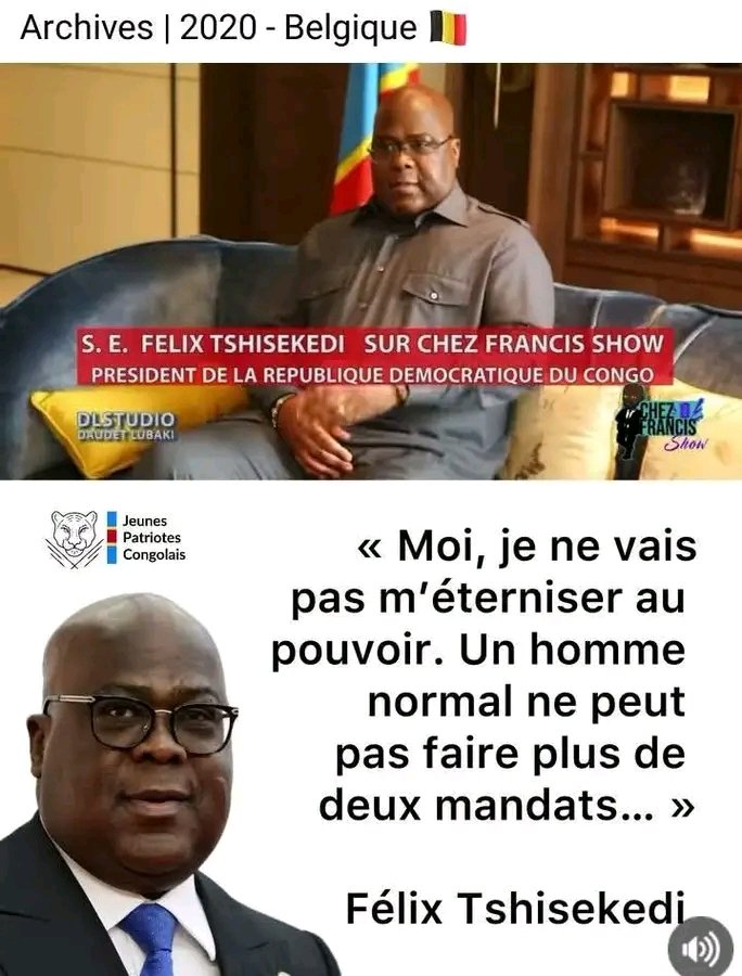 muzingu65093's tweet image. RDC 
En 2028 la RDC sera en honneur de recevoir le deuxième sénateur à vie le président honoraire F Tshisekedi.

La passation pacifique du pouvoir en RDC est un exemple de  lutte de la population congolaise.

Le respect de la constitution est une mode de la bonne gouvernance.