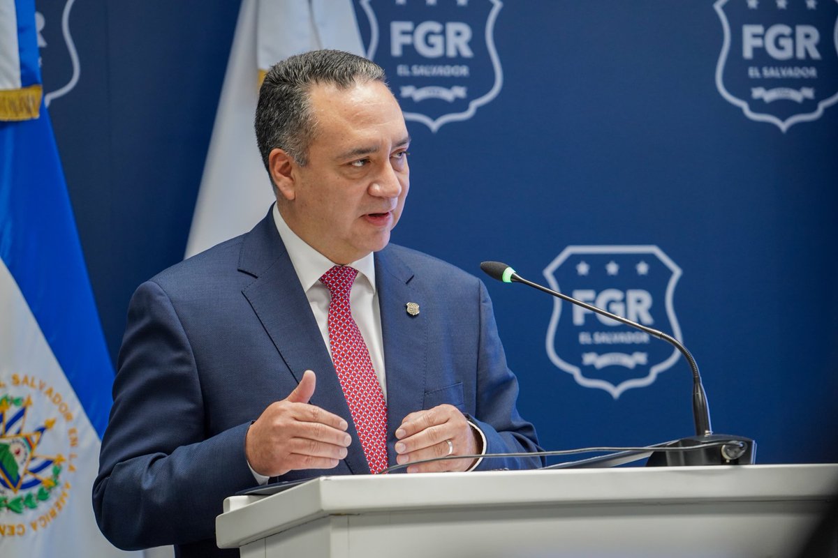 Fiscalía General de la República El Salvador tweet media
