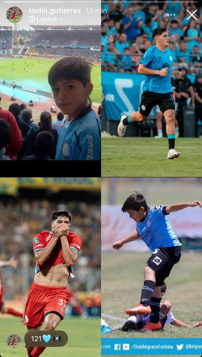 El 9 QUE DEBERÍA SER TITULAR
Lautaro Gutiérrez en Instagram