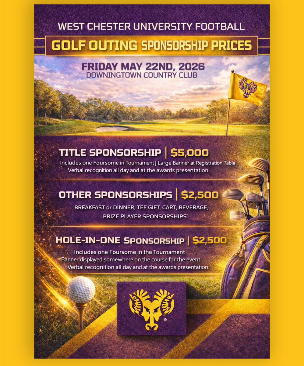 West Chester Golden Rams Football tweet media