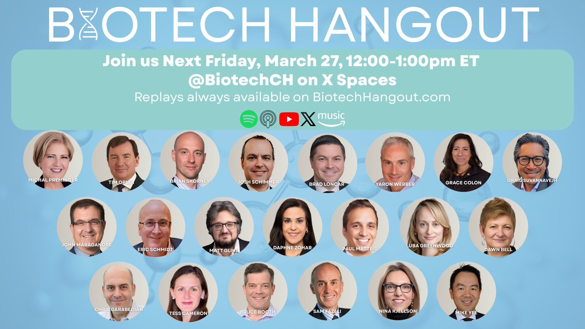 Biotech Hangout tweet media