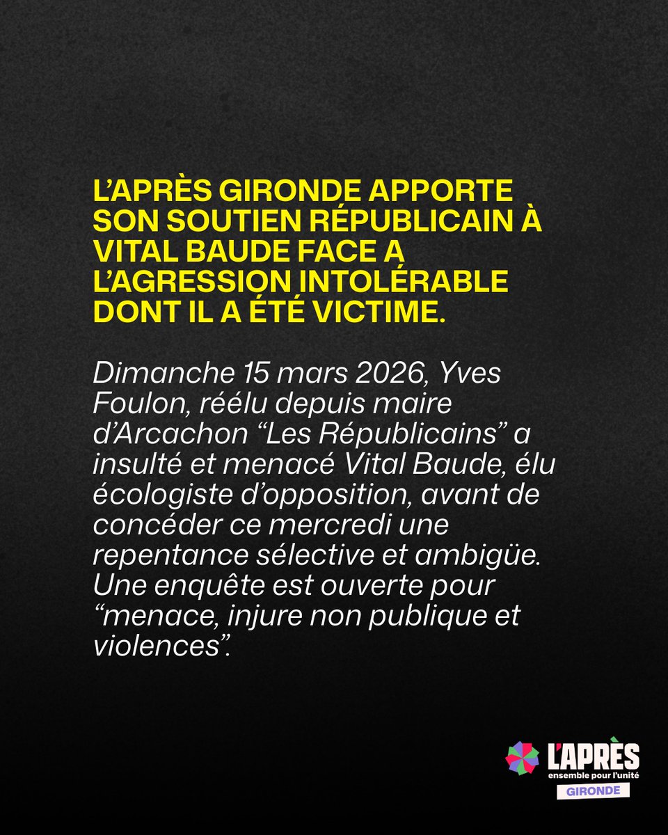 L'APRÈS Gironde tweet media
