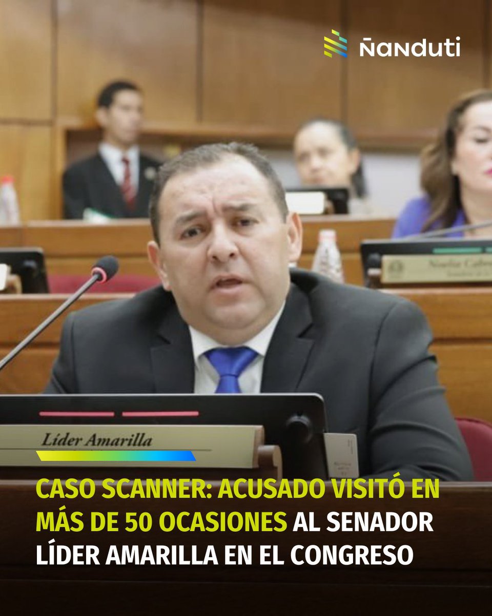 Si era COLORADO cartista este senador estaba imputado y sin fueros, pero como es chancho del chiquero de la prensa militante, goza de la presunción de inocencia.