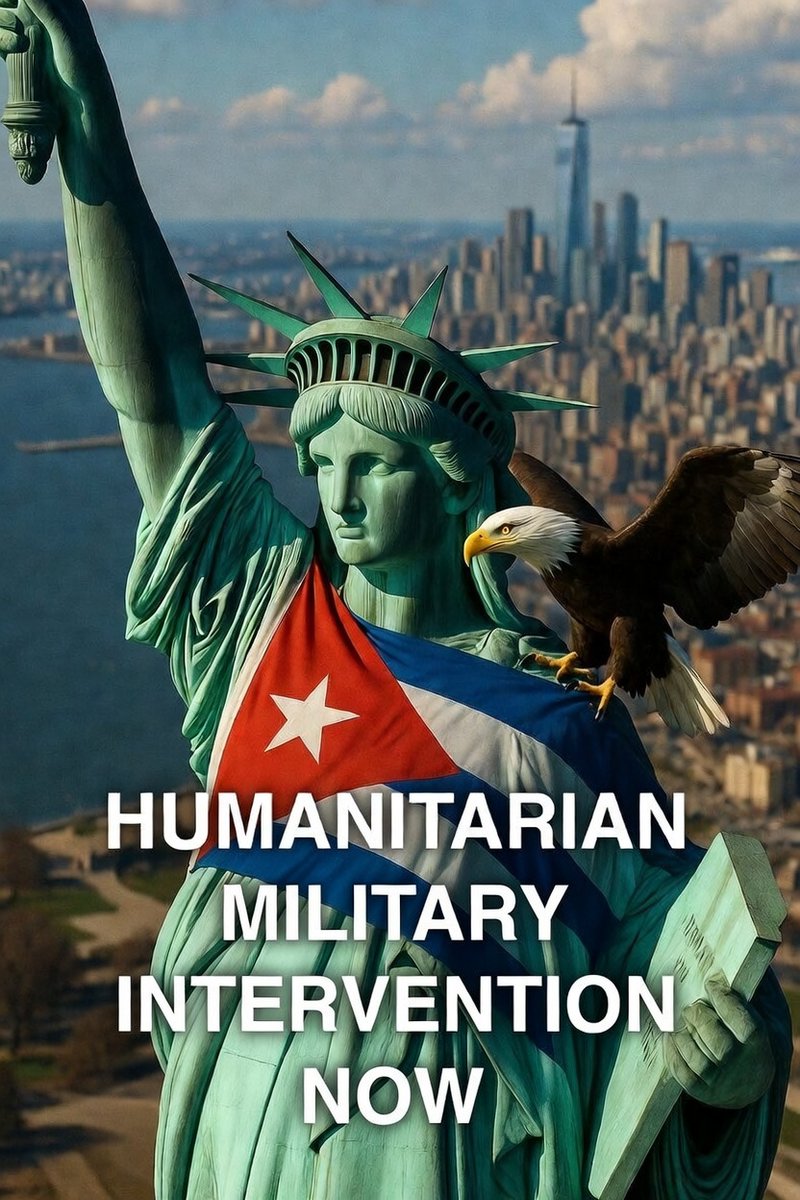 RicarditoRcdo's tweet photo. 🚨.@realDonaldTrump 11 million Cubans in darkness. No power for days. No food, no medicine, no water pumps. Children are scared during the blackouts. This isn't politics—it's a humanitarian catastrophe. Please don't look away. #CubaNeedsHelp https://t.co/h5xVCa35Vr