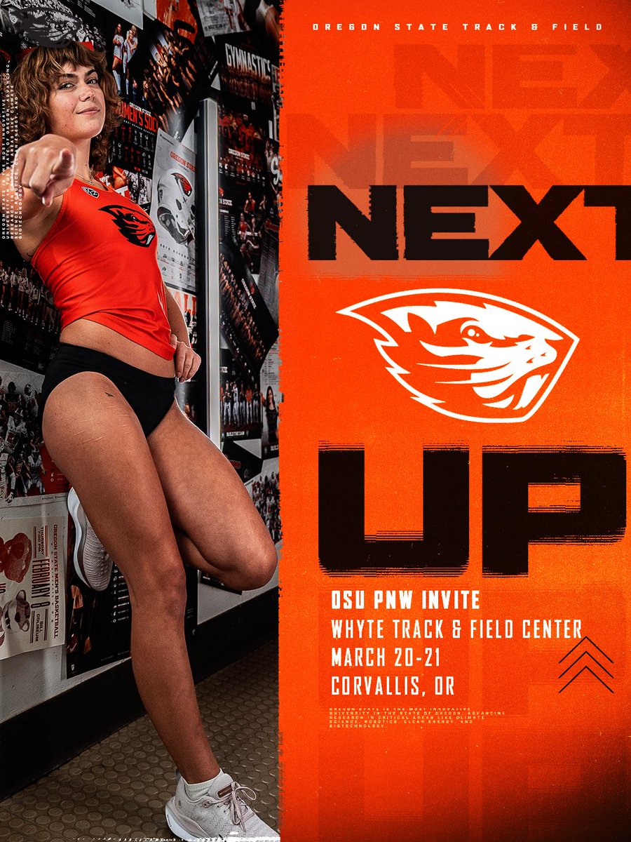 BeaverTFXC's tweet photo. Back at our favorite place 🏠

Your Beavers will be in Corvallis this weekend to host the OSU PNW Invite! The outdoor season starts at noon tomorrow at the Whyte Track and Field Center. 

#GoBeavs https://t.co/cCCrAtExOZ
