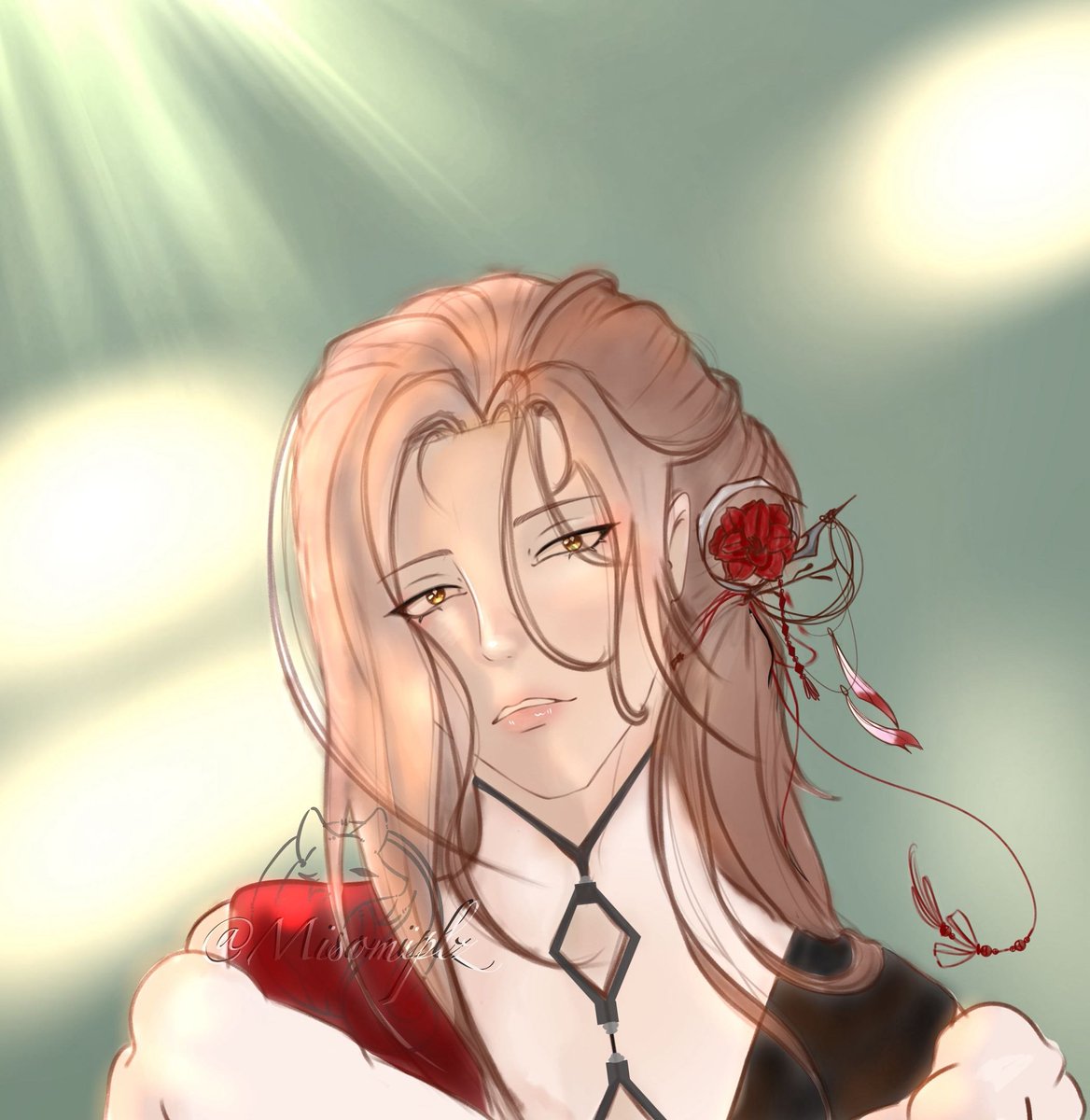 Misomiplz's tweet photo. I just finished this today. I'm not really that good at the coloring but I wanna show this with you guys, and I hope you like. 
#art #oc #originalcharacter  #sketchart https://t.co/IaCPqxe6t0