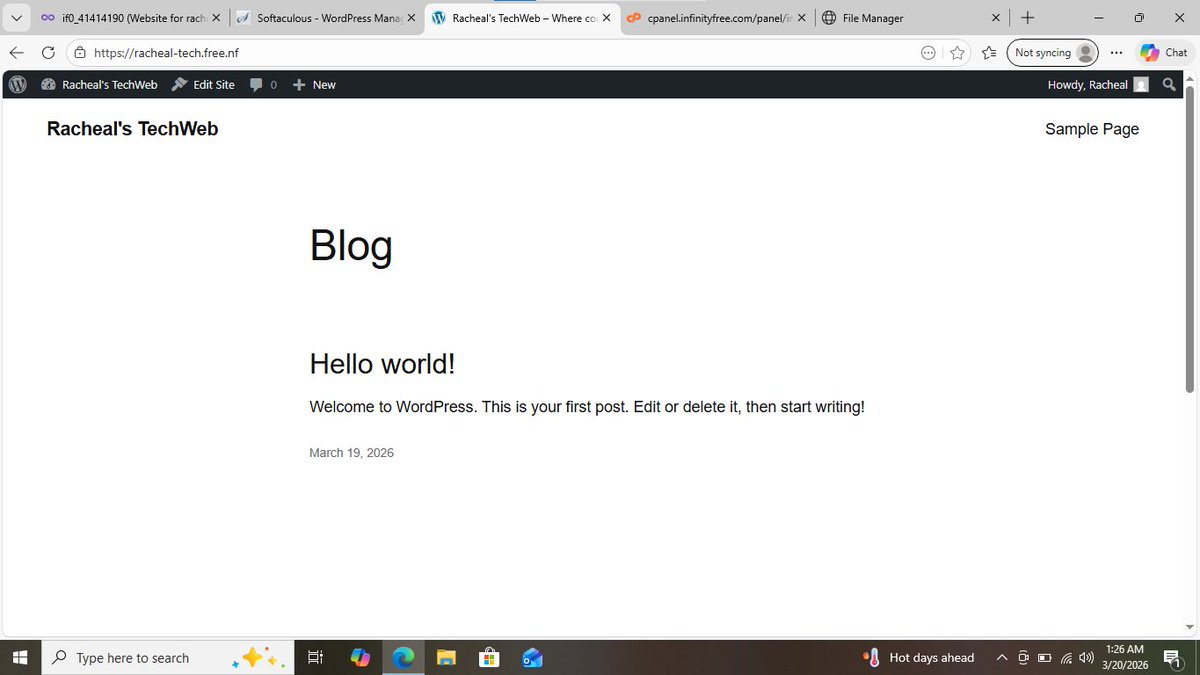 Racheal Adeladan tweet media