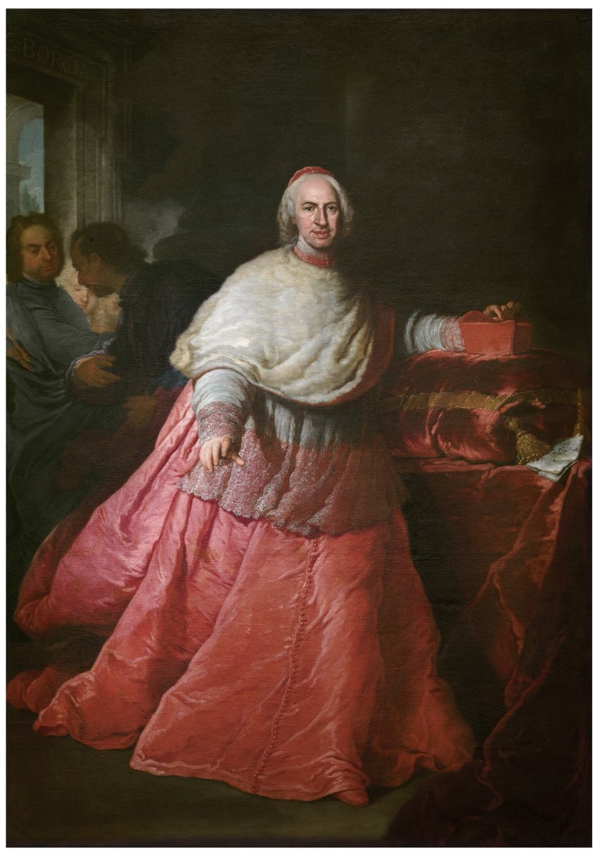 El cardenal Borja por Andrea Procaccini, 1721.