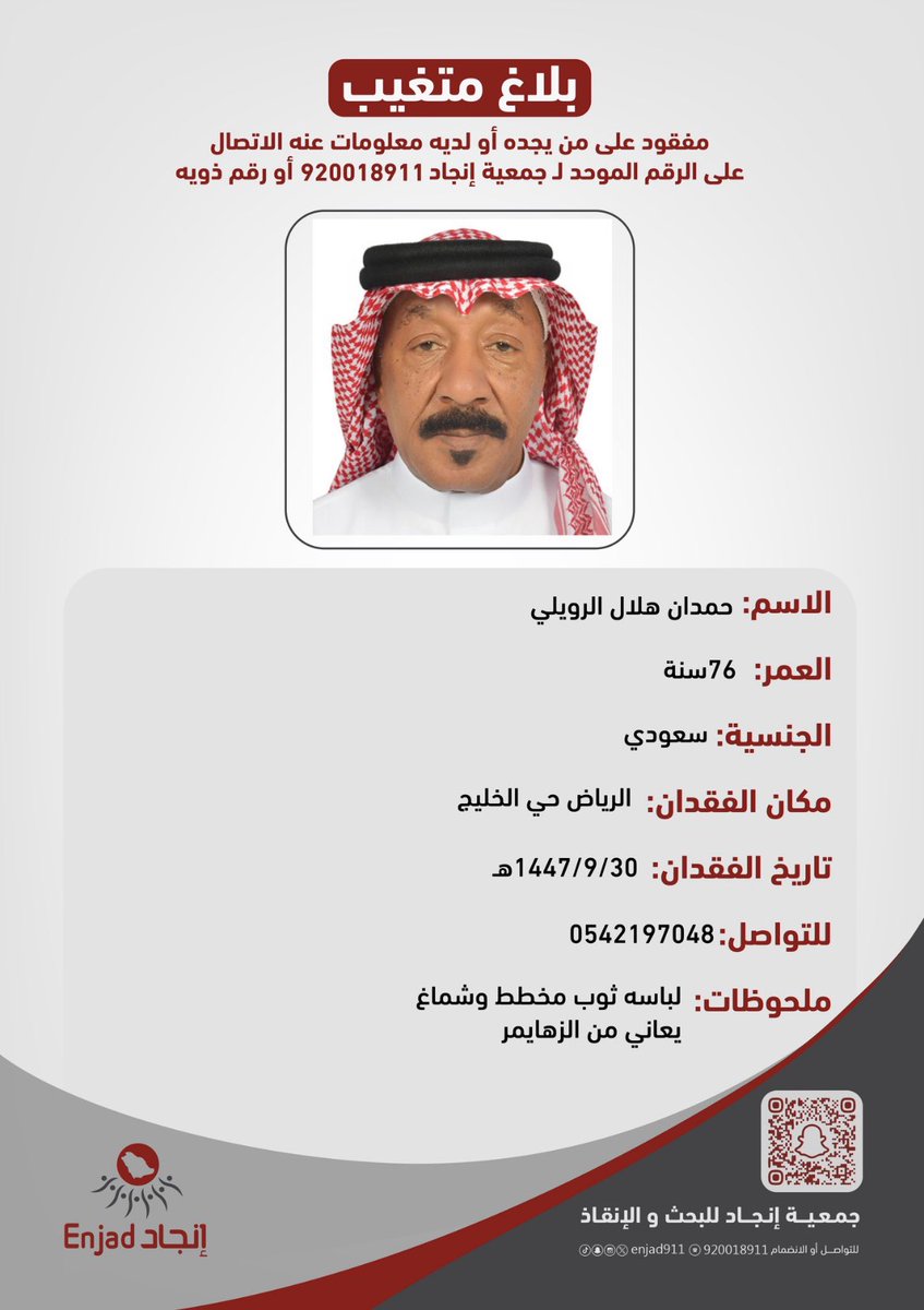 فريق إنجاد للبحث والإنقاذ tweet media