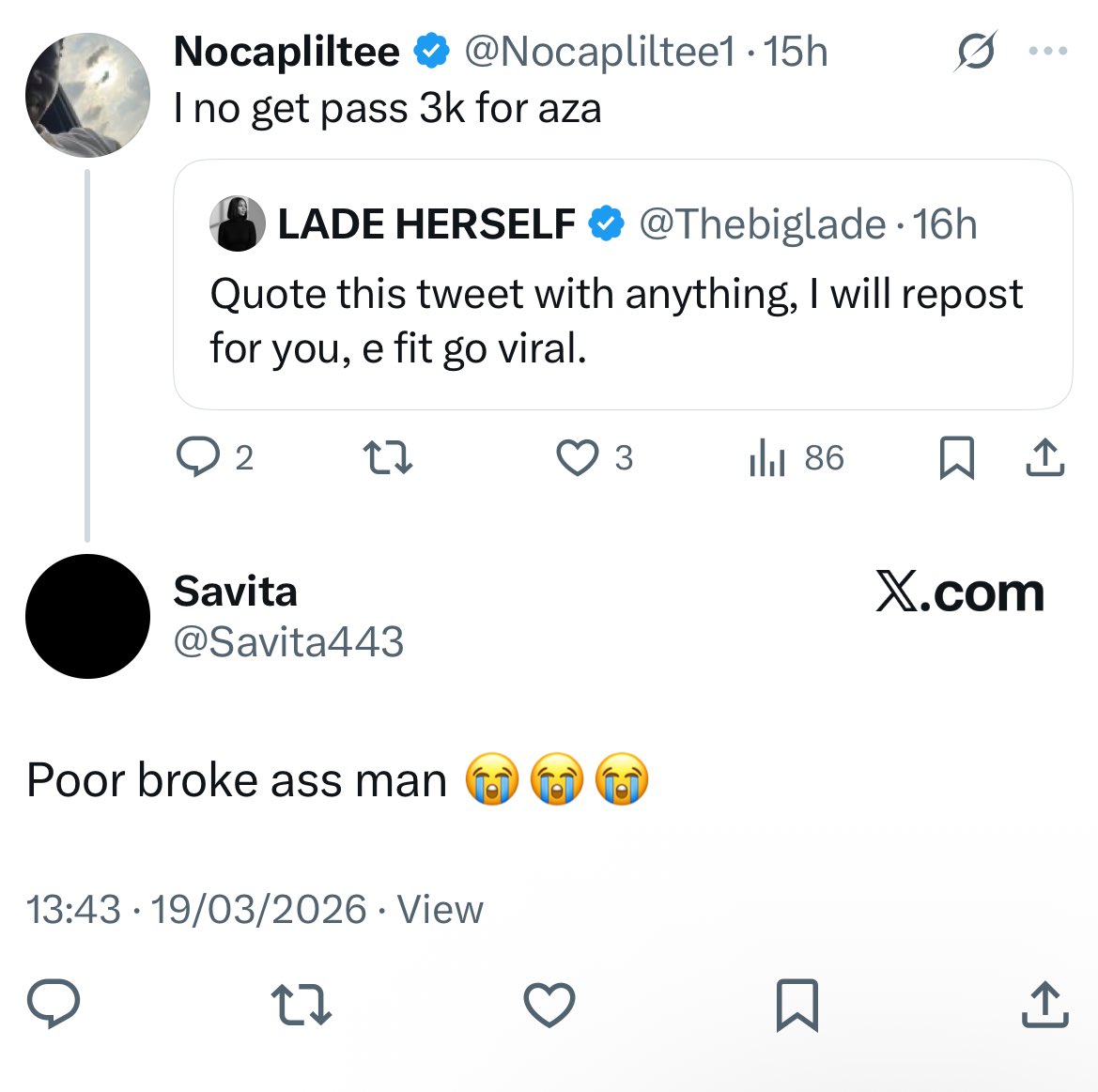 Nocapliltee tweet media