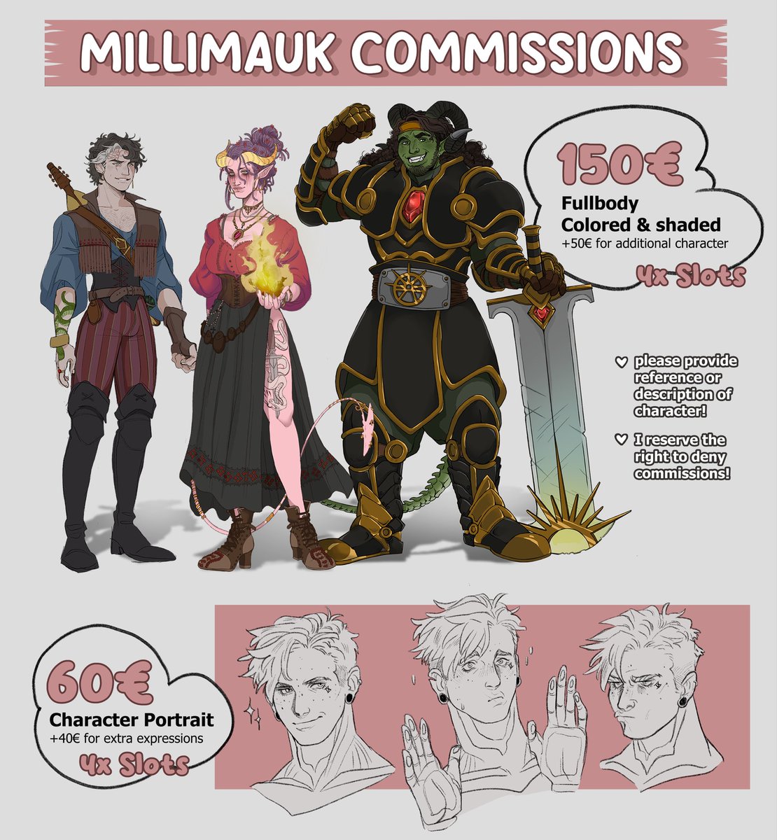 🌒 𝙼 𝚒 𝚕 𝚕 𝚒 𝚖 𝚊 𝚞 𝚔 🌘 Commissions open tweet media