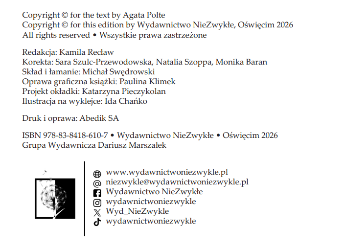 Cudownie jest widzieć, jak historie, do których robiłam okładki stają się wersją papierową, a jeszcze cudowniej jest widzieć siebie na stronie redakcyjnej 😣