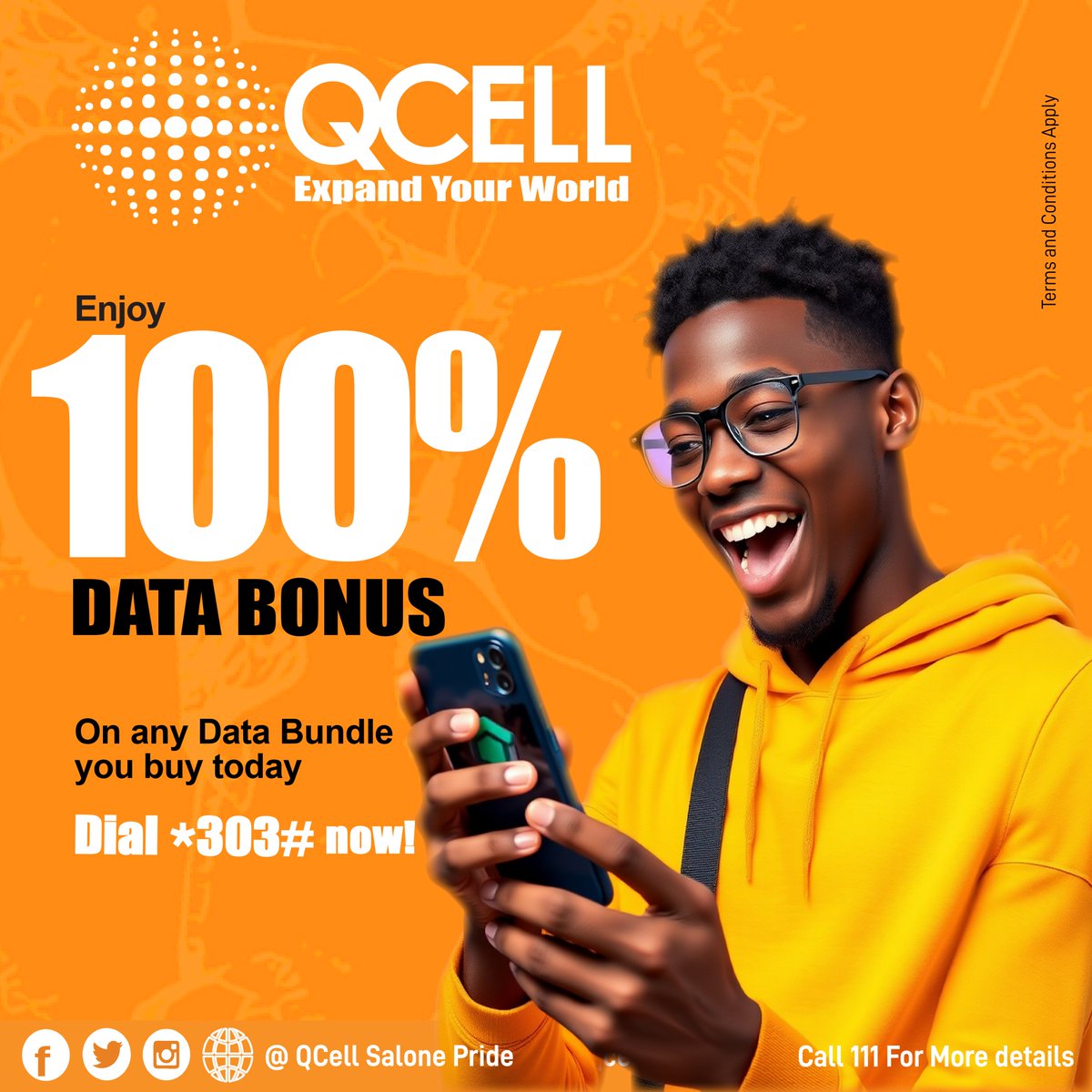 QCell Salone Pride tweet media