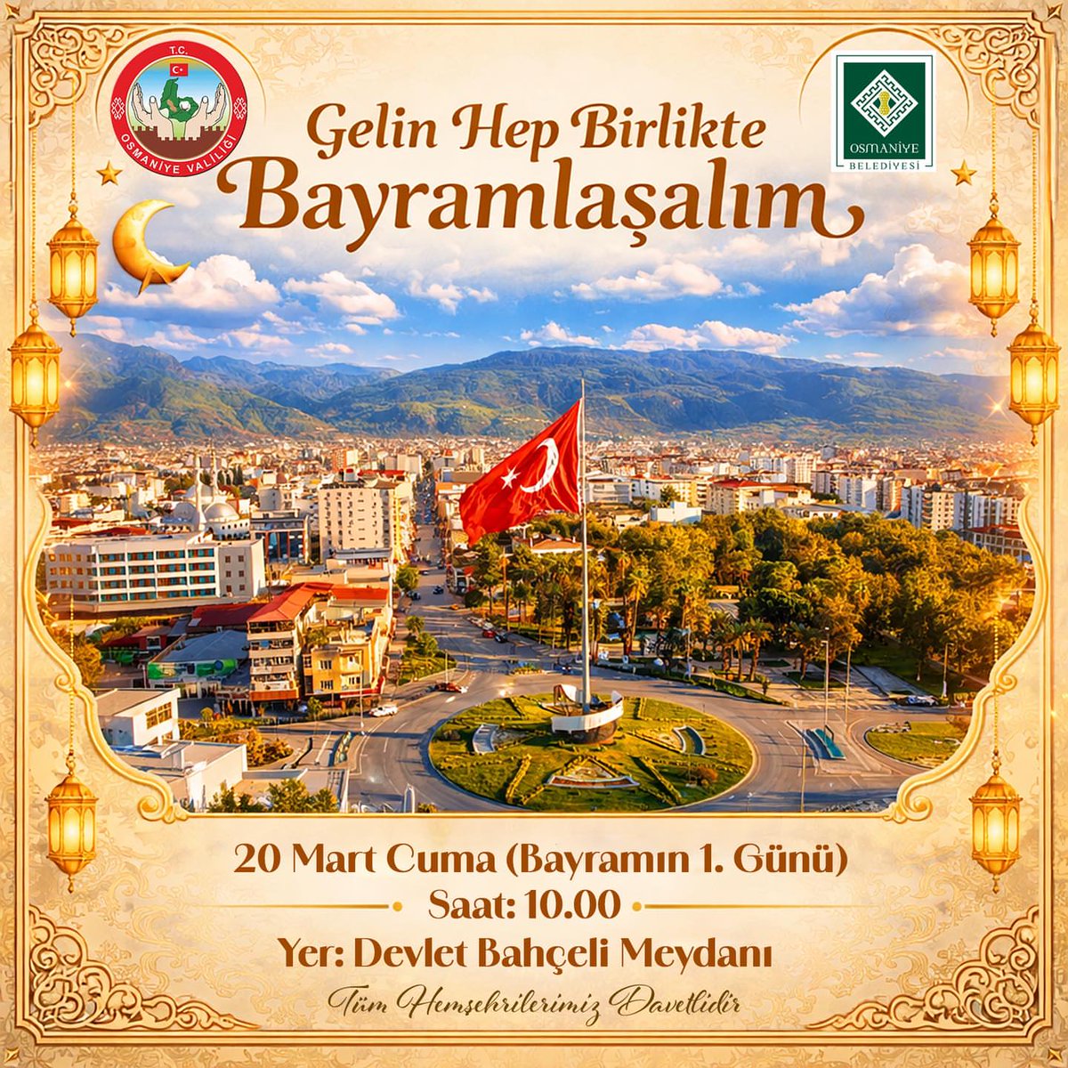 Osmaniye Çevre, Şehircilik ve İklim Değişikliği Md tweet media