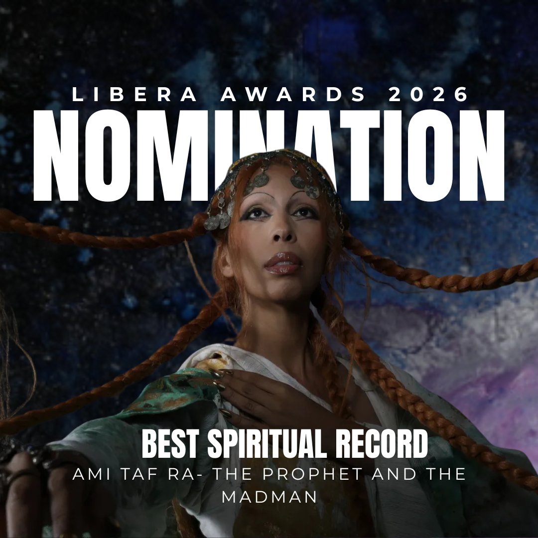 Thank you for the Nomination for Best Spiritual Record <a href="/a2im/">A2IM</a> <a href="/LiberaAwards/">Libera Awards</a> 💜