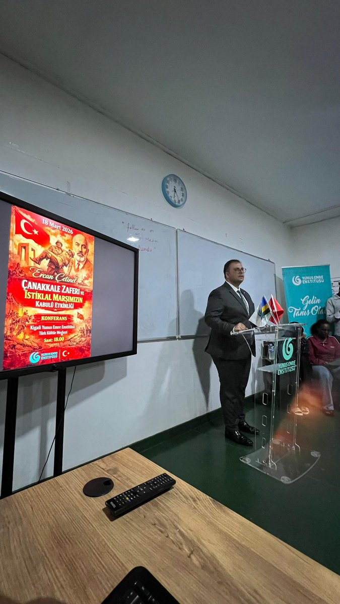 Yunus Emre Enstitüsü Ruanda tweet media