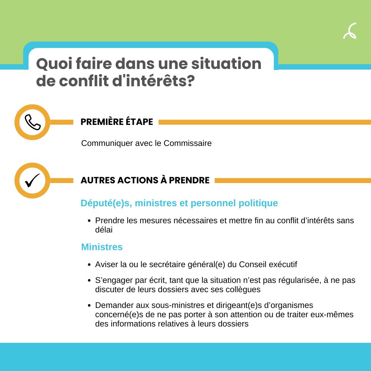 Commissaire à l'éthique et à la déontologie tweet media
