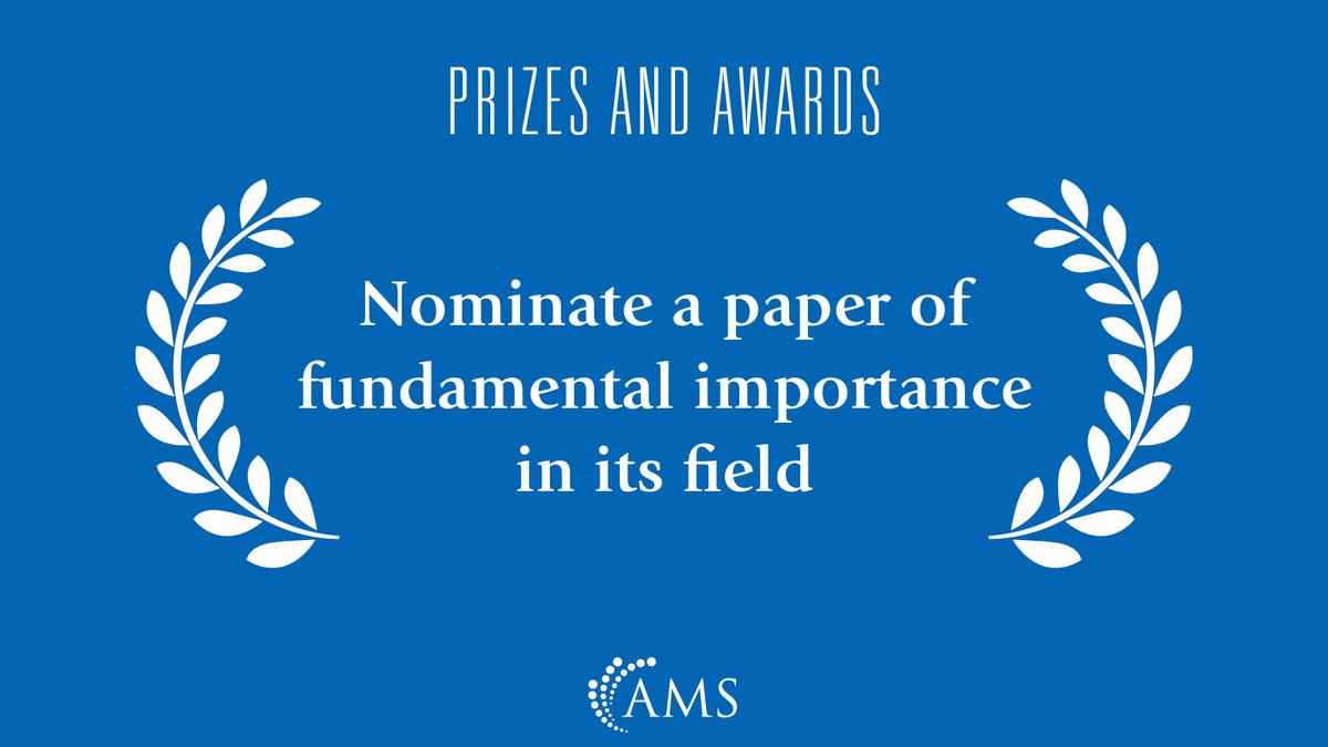 American Mathematical Society tweet media