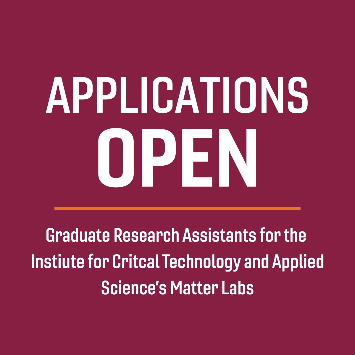 Virginia Tech ICTAS tweet media