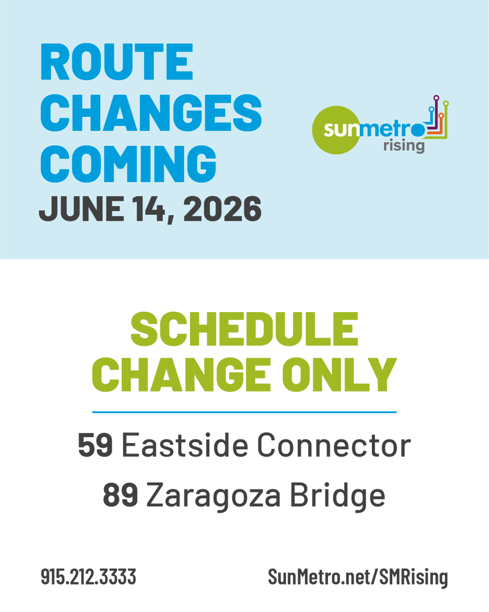 El Paso Sun Metro tweet media