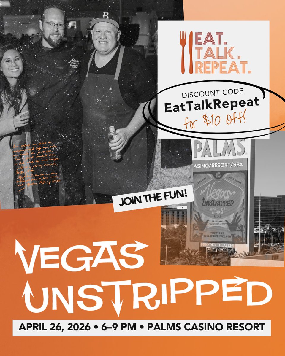 Eat. Talk. Repeat. tweet media