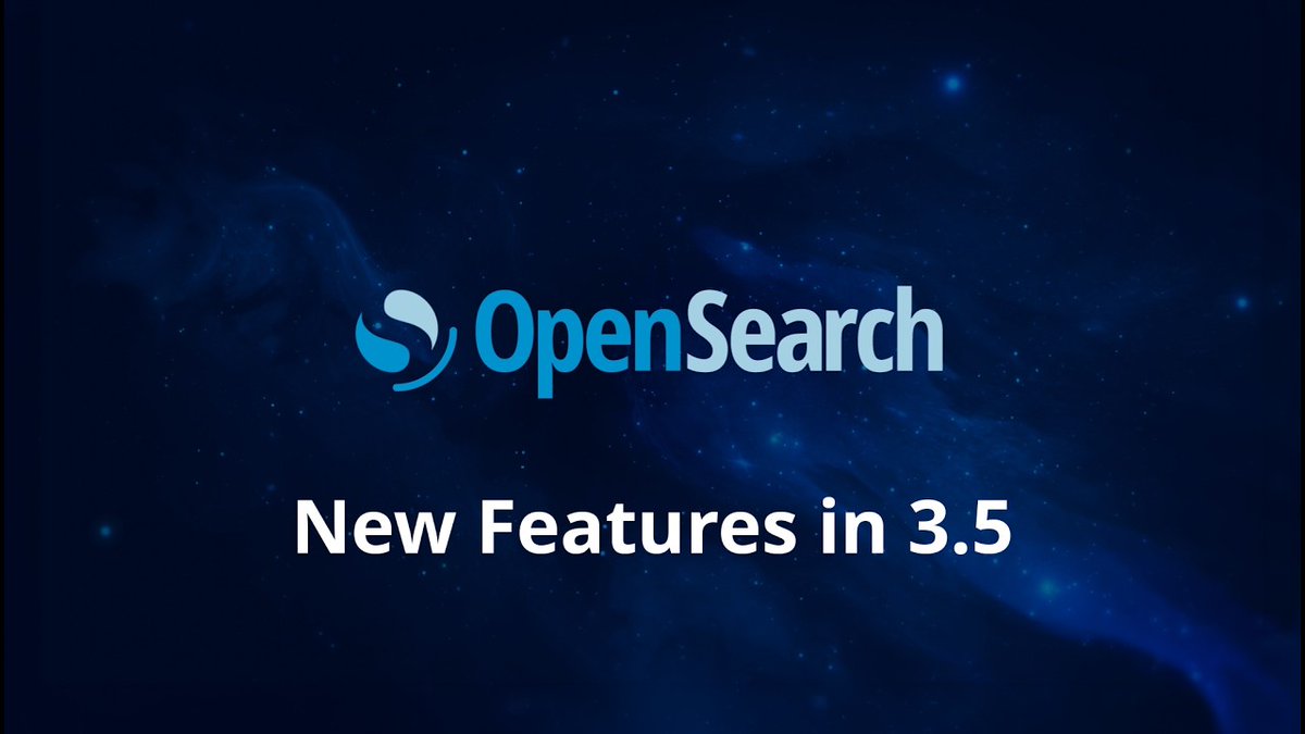 OpenSearchProj tweet media