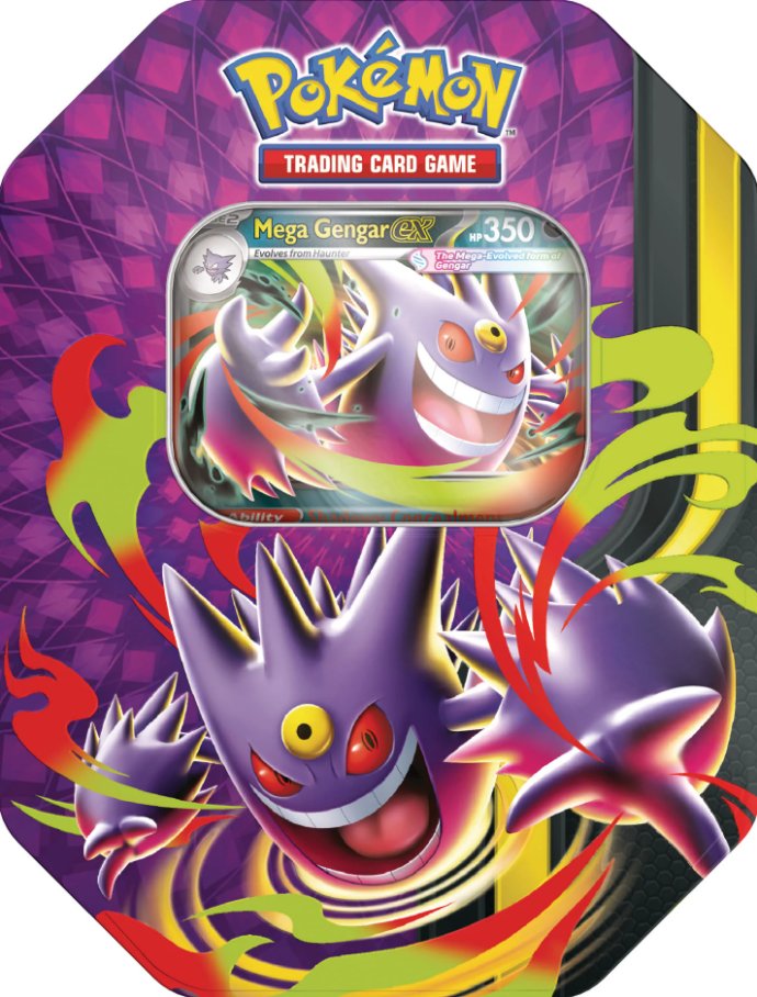海外で「メガゲンガーex、メガピクシーex」の新規イラスト登場 「Mega