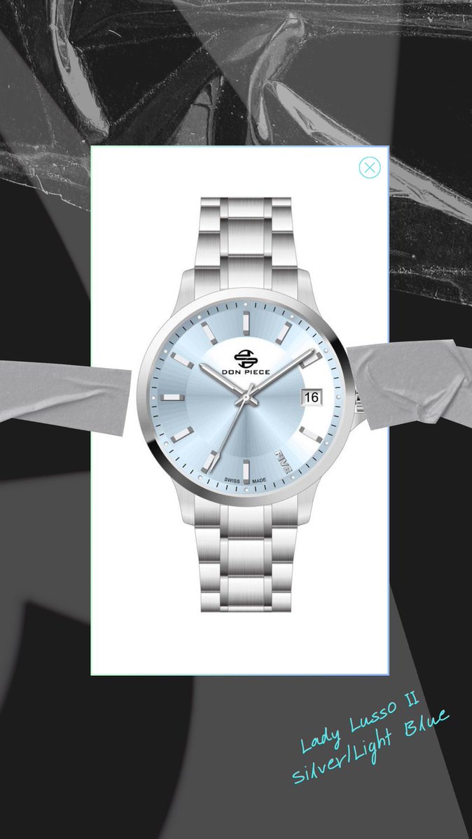 Tapped to the moment. Locked into elegance.