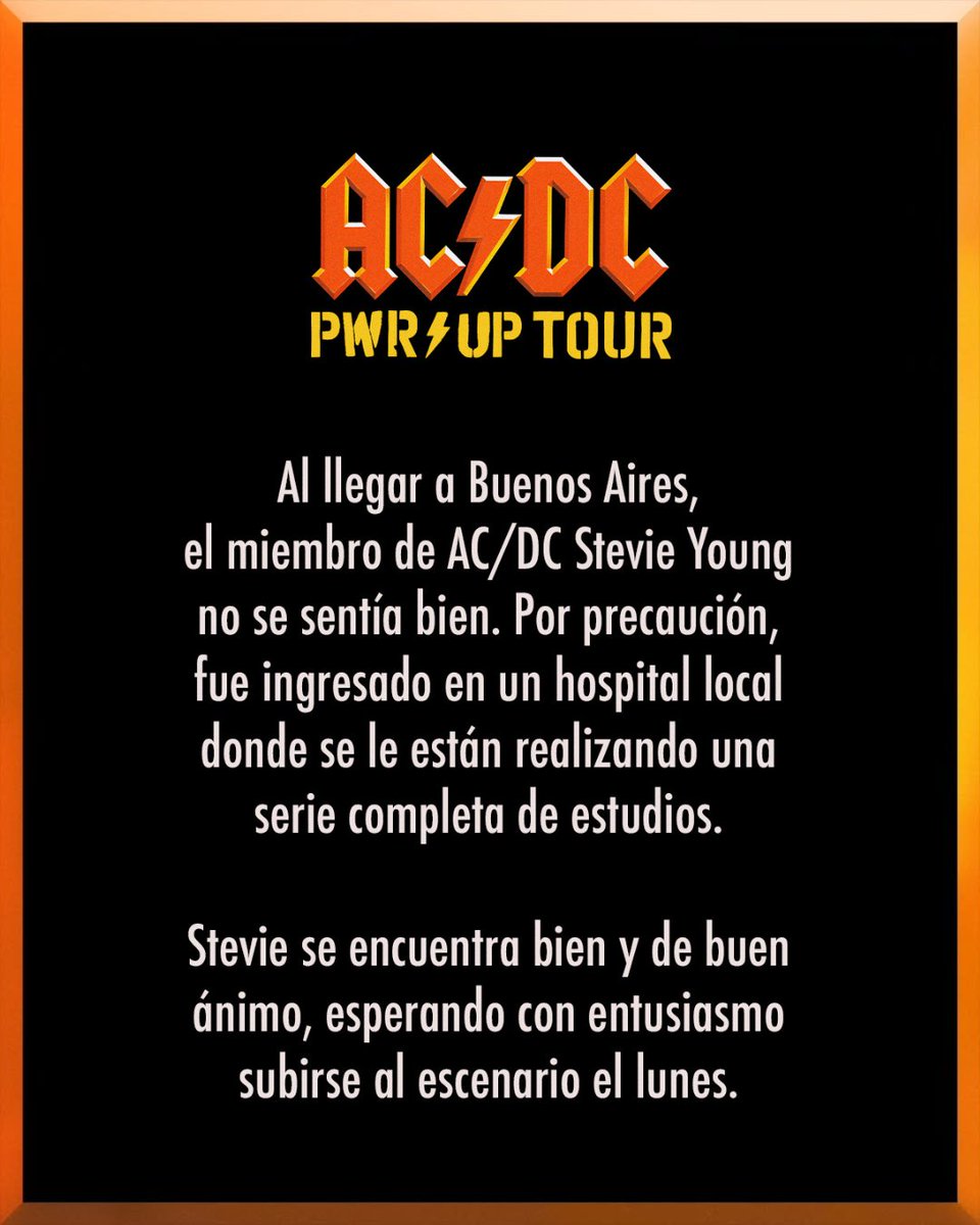 Recitales en Argentina tweet media