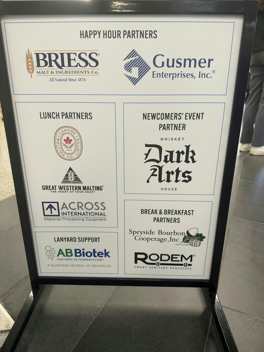 RodemProcess's tweet image. We had a great time at the James B. Beam Institute for Kentucky Spirits Industry Conference this week! #BeamInstitute #DistillingIndustry #ProcessEngineering #Rodem