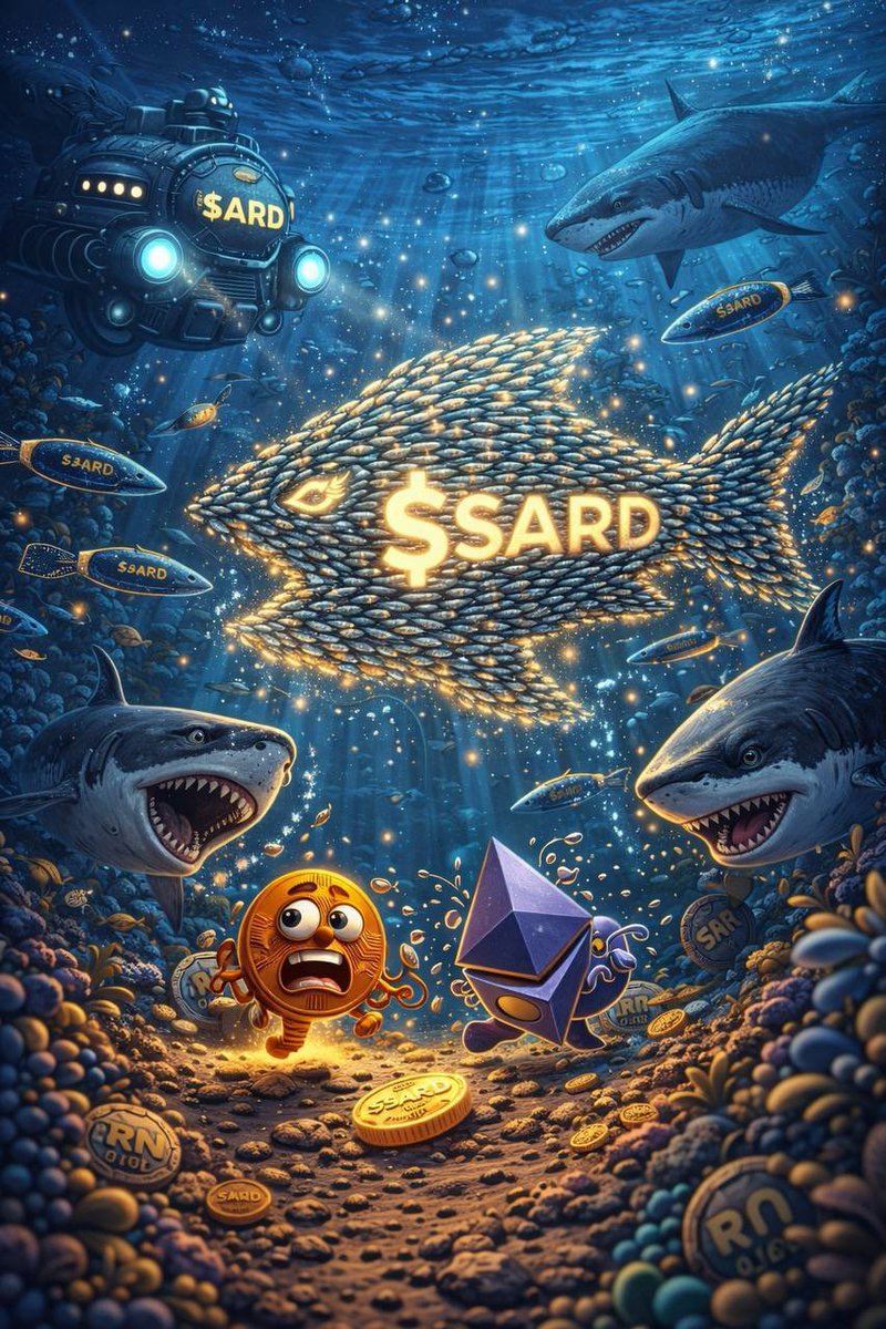 I love sardines! Small but plenty makes big waves <a href="/SardineSol/">SardOnSol</a> 

check out community t.me/sardonsol