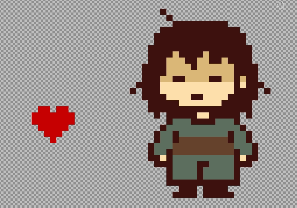 pixeljester_'s tweet photo. @zkippyz's frisksona! https://t.co/HoyUHUqJHW