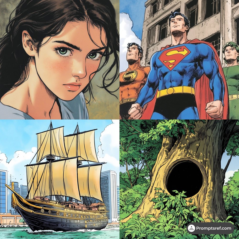 Style montage examples