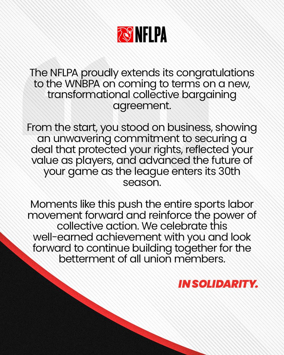 NFLPA tweet media