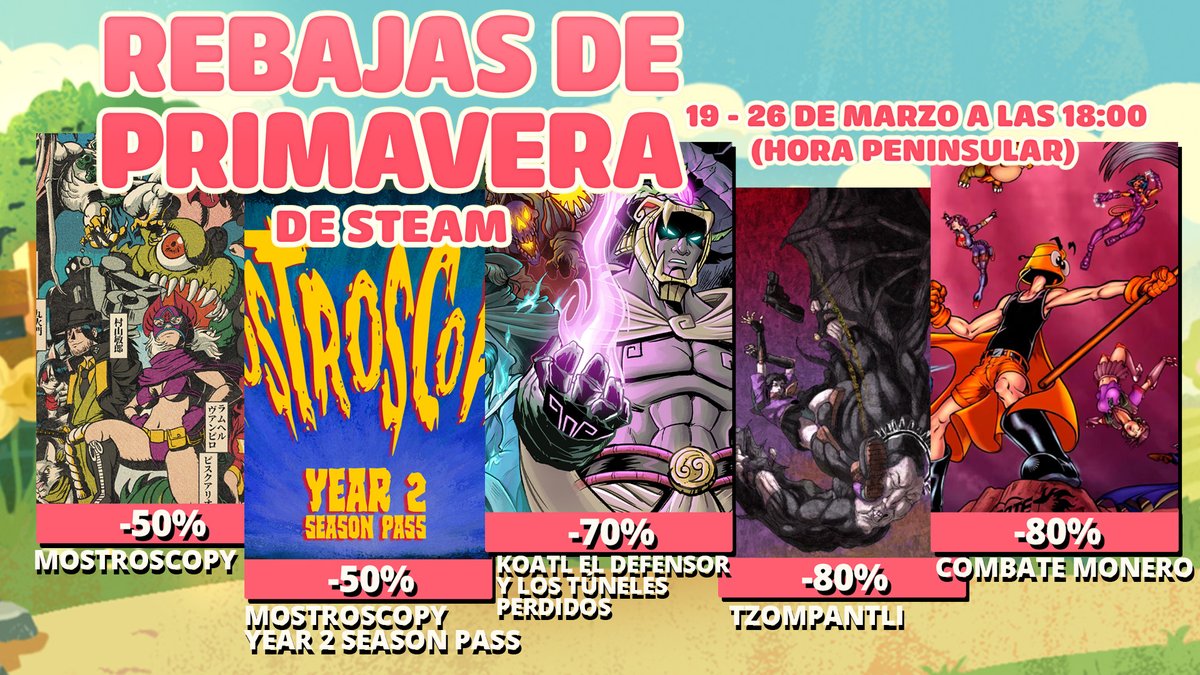 OribeWare Games: Mostroscopy on all platforms! tweet media