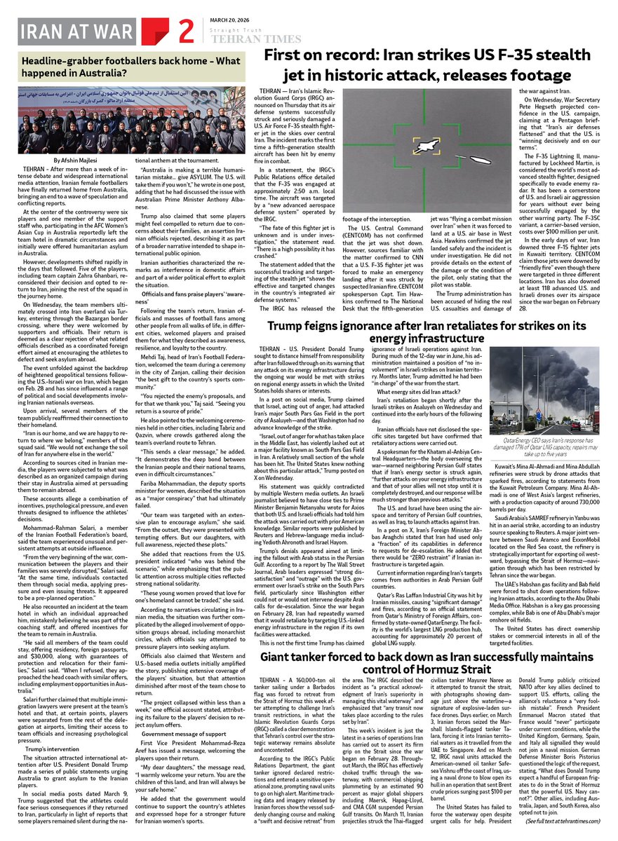 Tehran Times tweet media