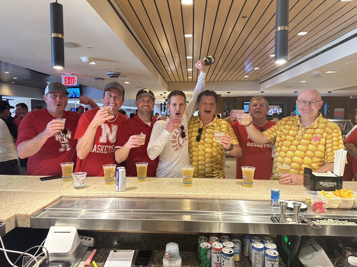 OUbeaner's tweet photo. Victory Champagne!!!  #Husker win!! https://t.co/QuP9TKLO8z