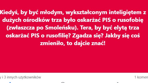 Krzysztof Kozar (@krzysztofjan3) on Twitter photo 