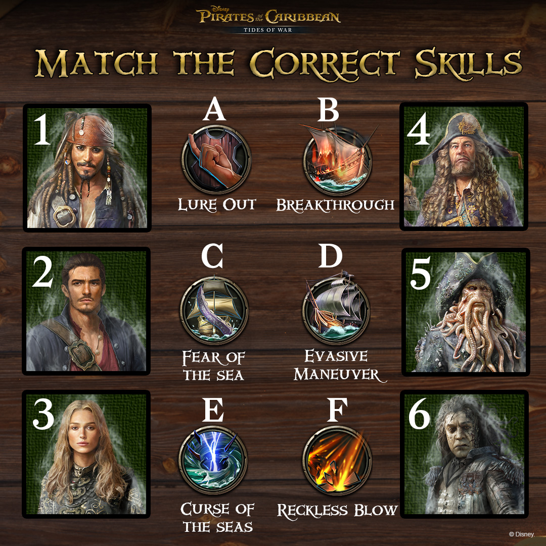 Pirates of the Caribbean: Tides of War tweet media