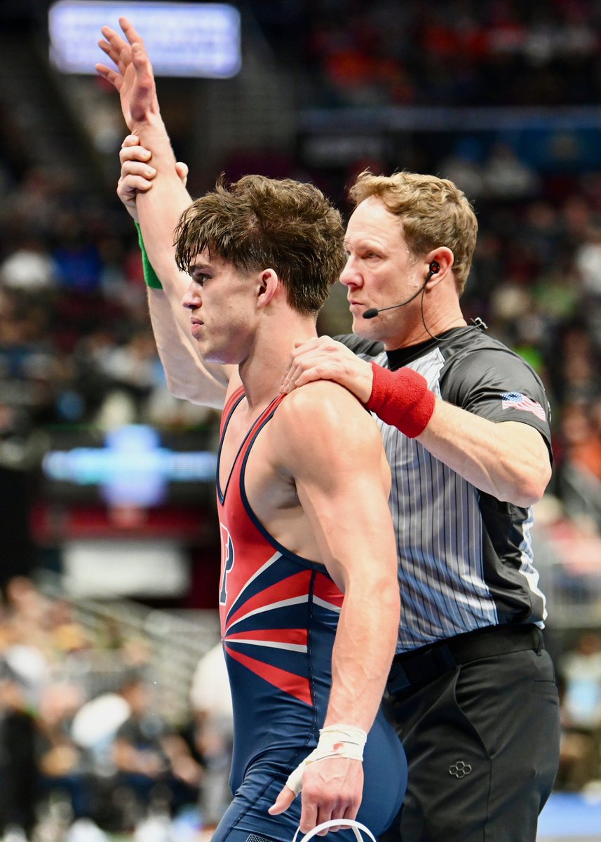 PennWrestling's tweet photo. A few first session Ws in Cleveland ✊

#TheBuild x #FightOnPenn https://t.co/u8ZSIXULr8