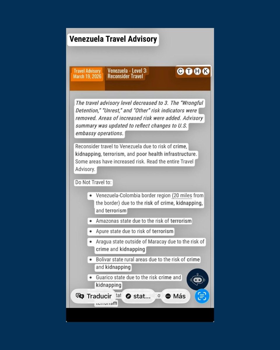 Dossier Venezuela tweet media