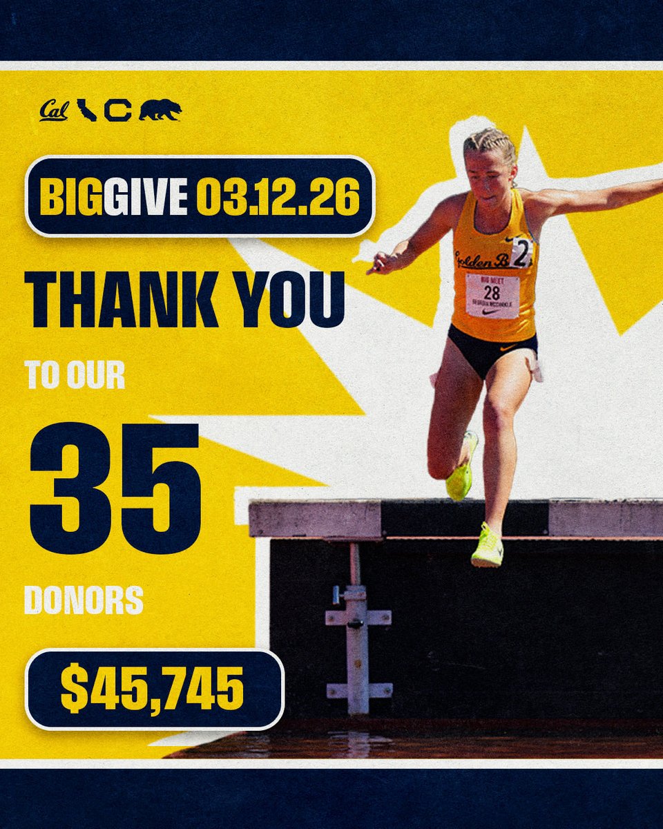 Cal XC/Track & Field tweet media