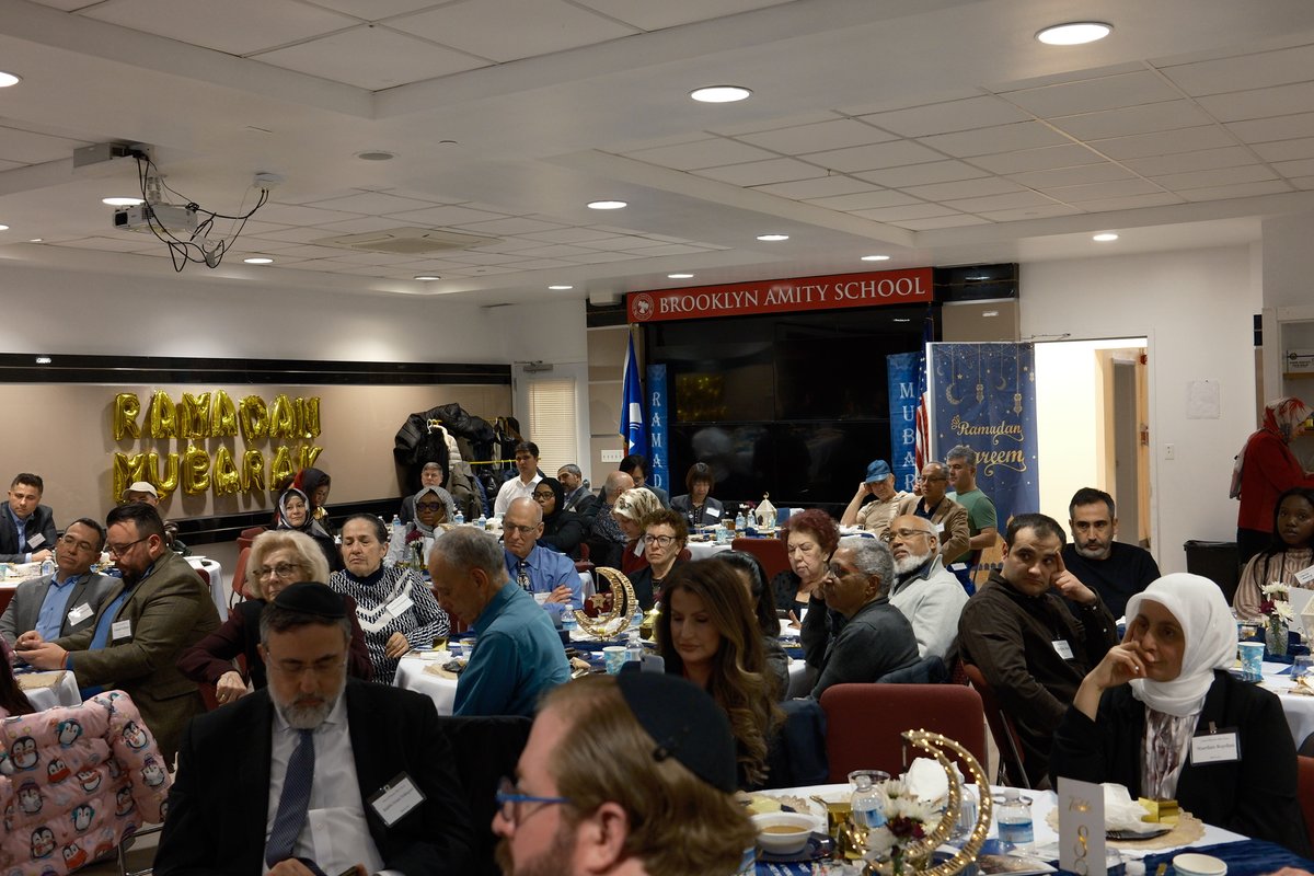 tccbrooklyn's tweet photo. 🌙✨ Proud to host the Traditional Interfaith Ramadan Iftar Dinner in Brooklyn!
Together with our partners, we welcomed community leaders and neighbors from diverse backgrounds to share a meaningful evening of unity, dialogue, and reflection 🤝💙
https://t.co/6enJylcQlf https://t.co/R3DvUckVjB