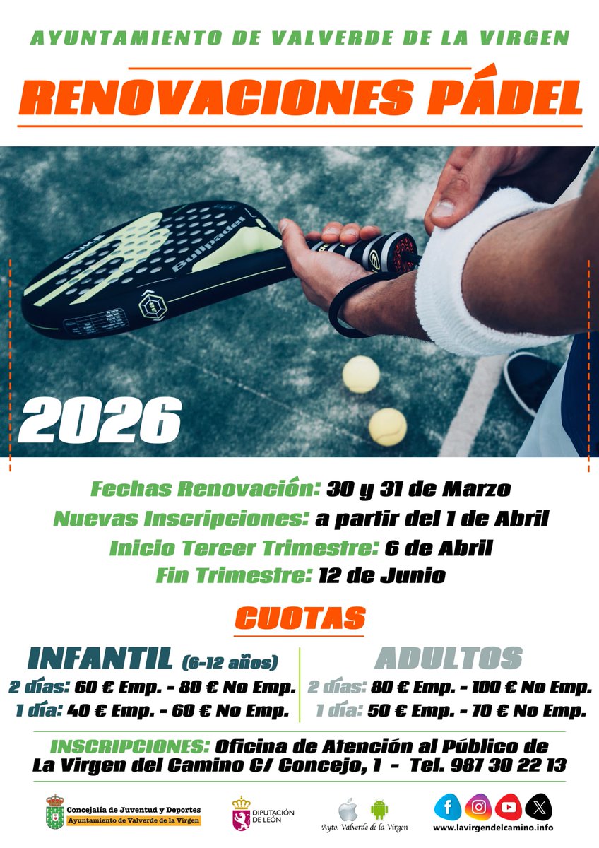 Municipio de Valverde de la Virgen tweet media