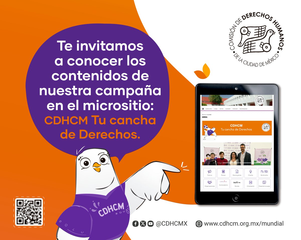 Comisión de DH de la Ciudad de México tweet media
